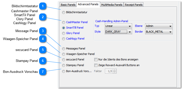 Advanced Panels