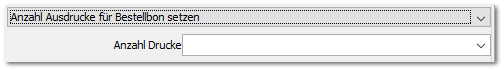 Anzahl Ausdrucke für Bestellbon setzen