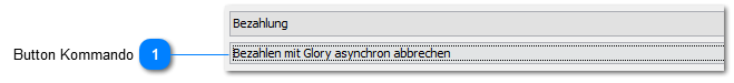 Bezahlen mit Glory asynchron abbrechen