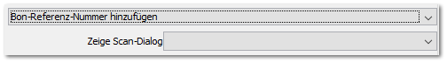 Bon-Referenz-Nummer hinzufügen