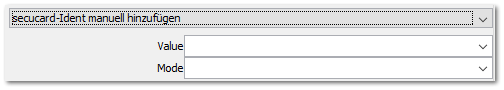 secucard-Ident manuell hinzufügen