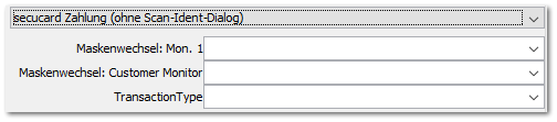 secucard Zahlung (ohne Scan-Ident-Dialog)